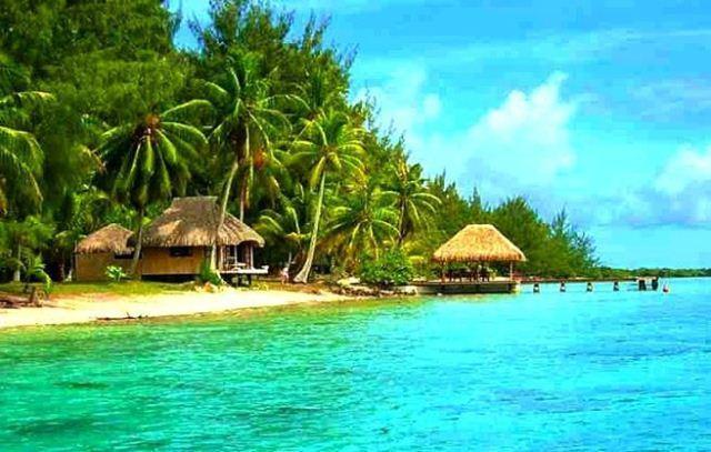 Blue Heaven Island Villa Bora Bora Exterior photo